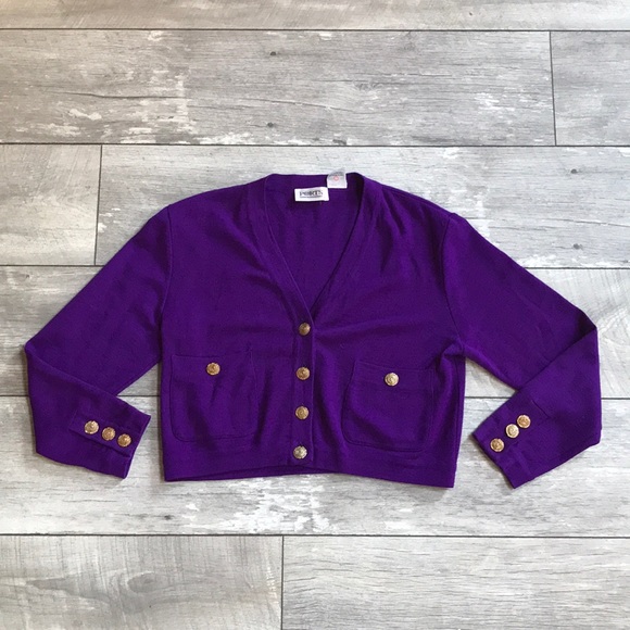 VINTAGE PORTS INTERNATIONAL Wool Cardigan - Picture 2 of 15